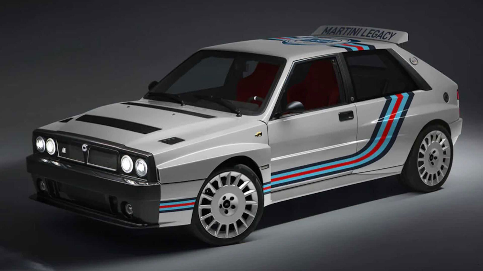 Η Lancia Delta Futurista. 